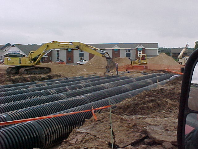 Maverick Construction Inc. excavation contractor builder water and sewer Northern Michigan